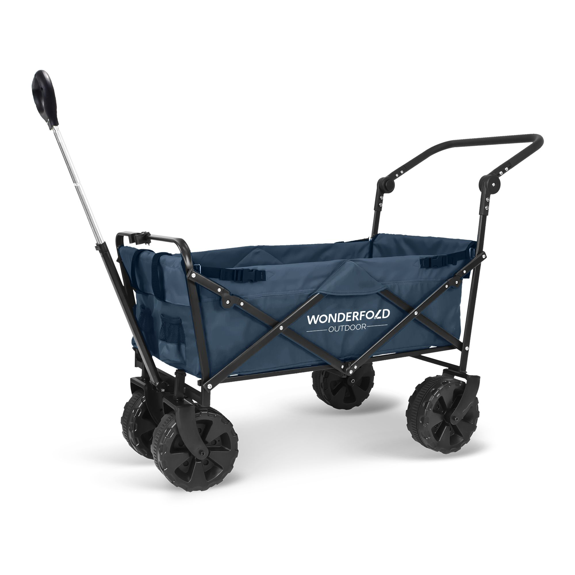 WonderFold Wagon Outdoor S2 Push + Pull Folding Utility Wagon with